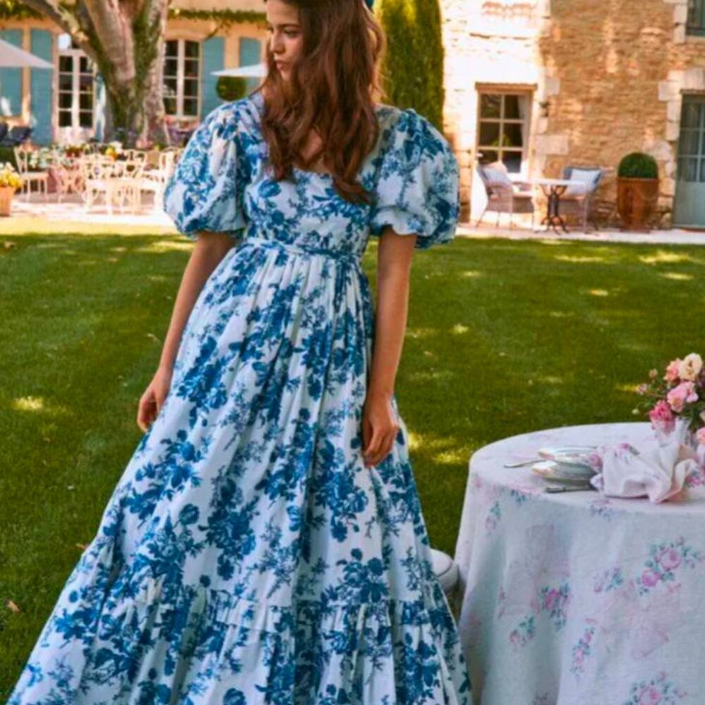 LoveShackFancy Danbury Dress - PETITE